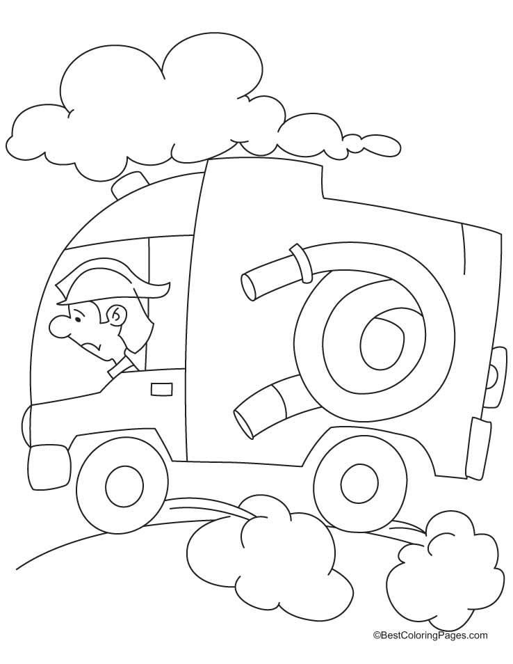 199+ Fire Trucks Coloring Pages 162