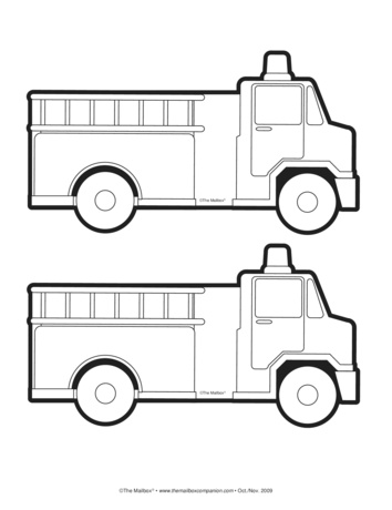 199+ Fire Trucks Coloring Pages 167