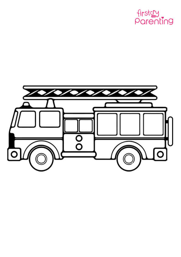 199+ Fire Trucks Coloring Pages 178