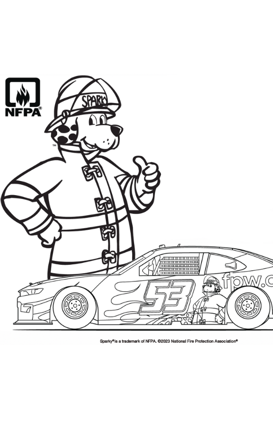 199+ Fire Trucks Coloring Pages 18