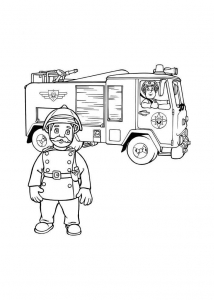 199+ Fire Trucks Coloring Pages 188