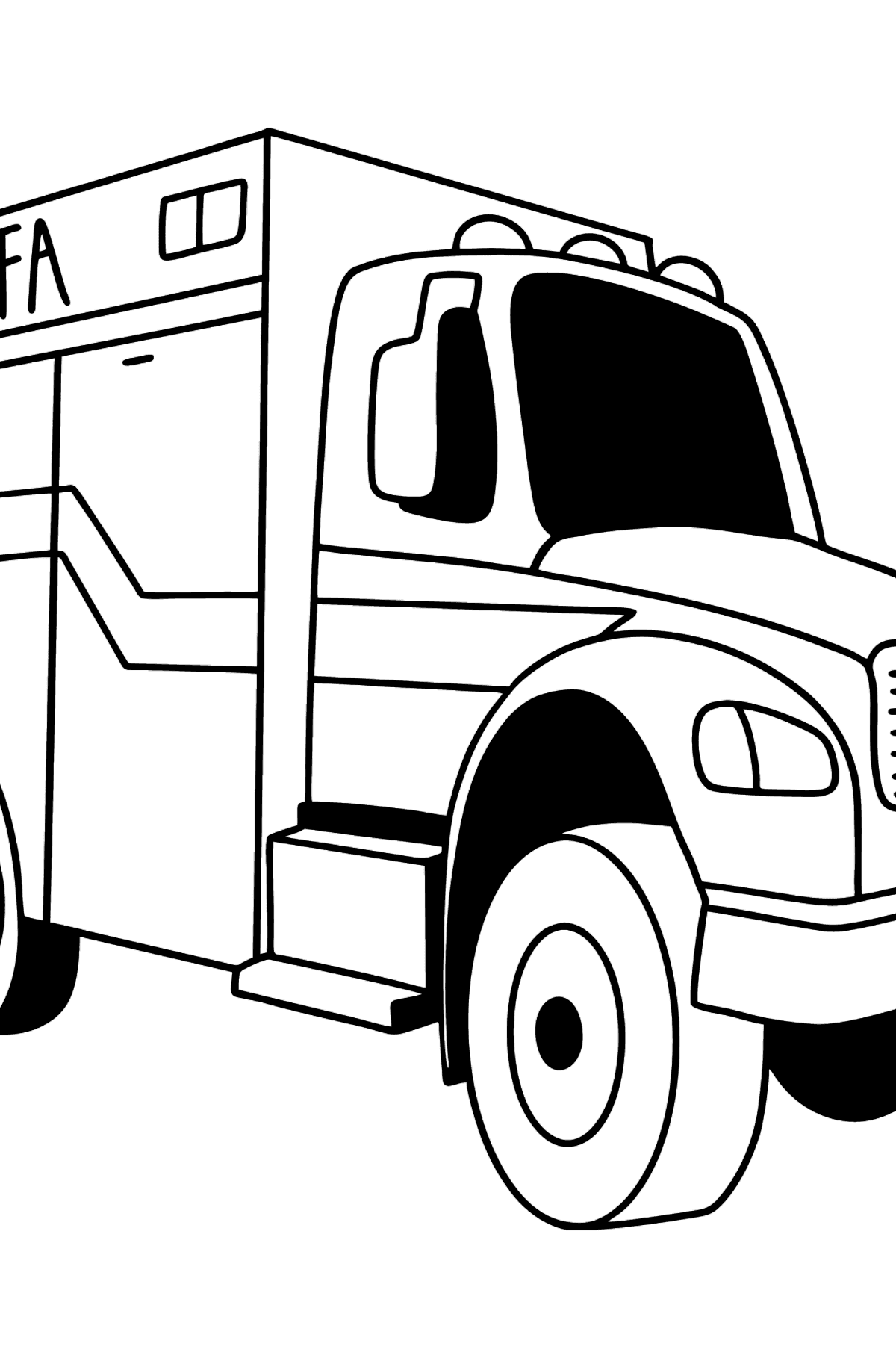 199+ Fire Trucks Coloring Pages 192