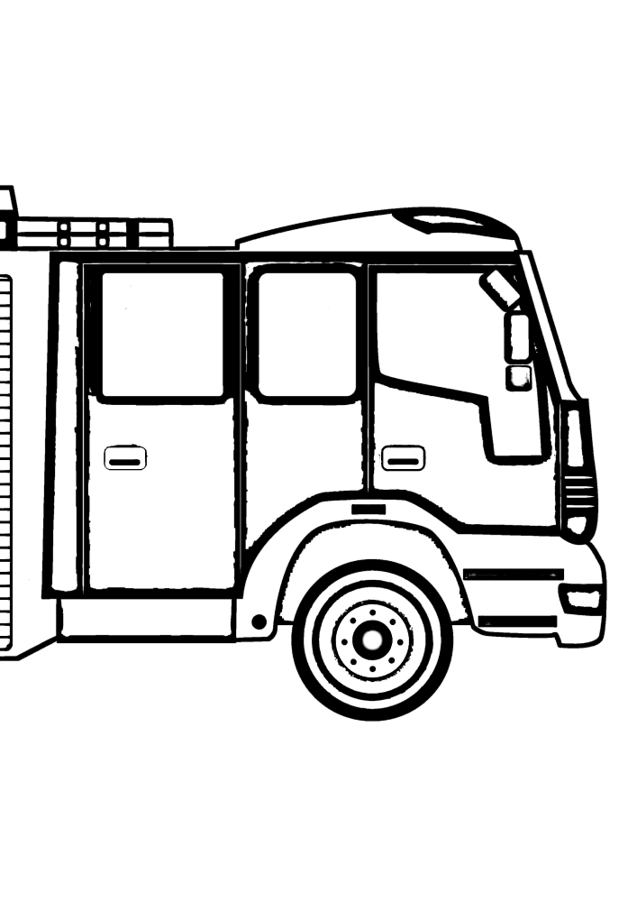 199+ Fire Trucks Coloring Pages 199