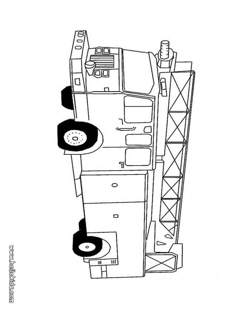 199+ Fire Trucks Coloring Pages 48