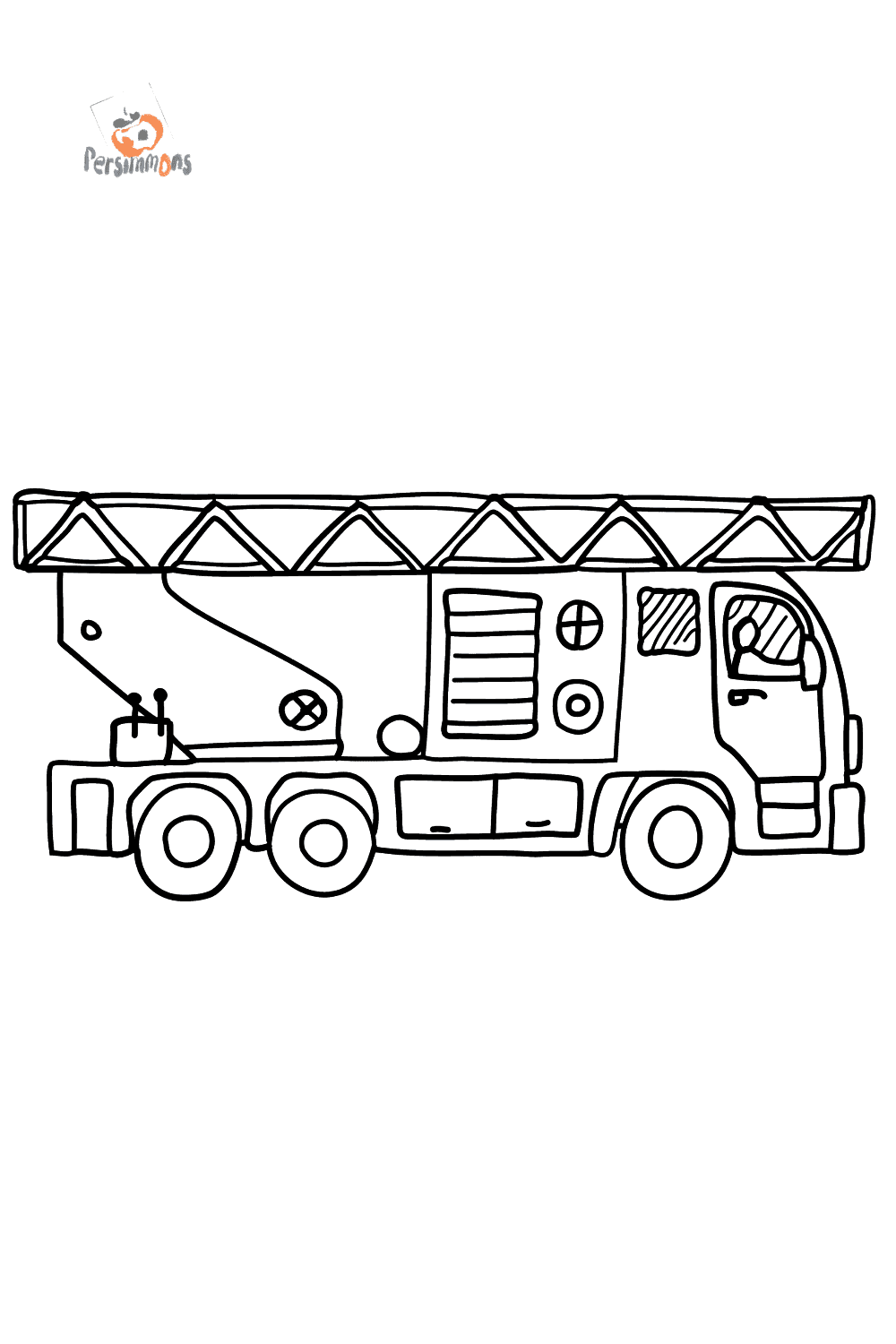 199+ Fire Trucks Coloring Pages 81