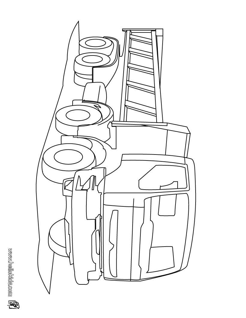 199+ Fire Trucks Coloring Pages 84