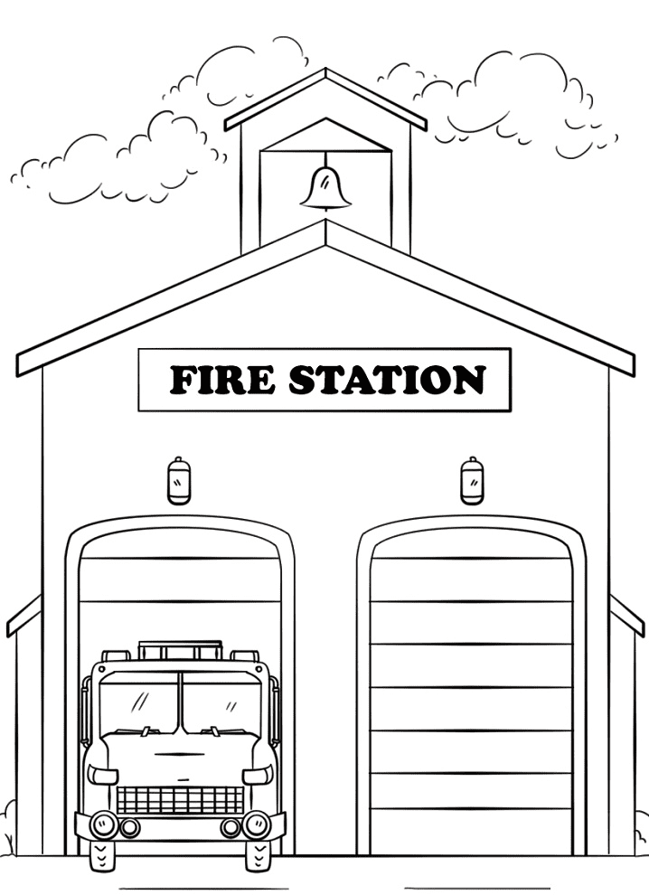 199+ Fire Trucks Coloring Pages 86