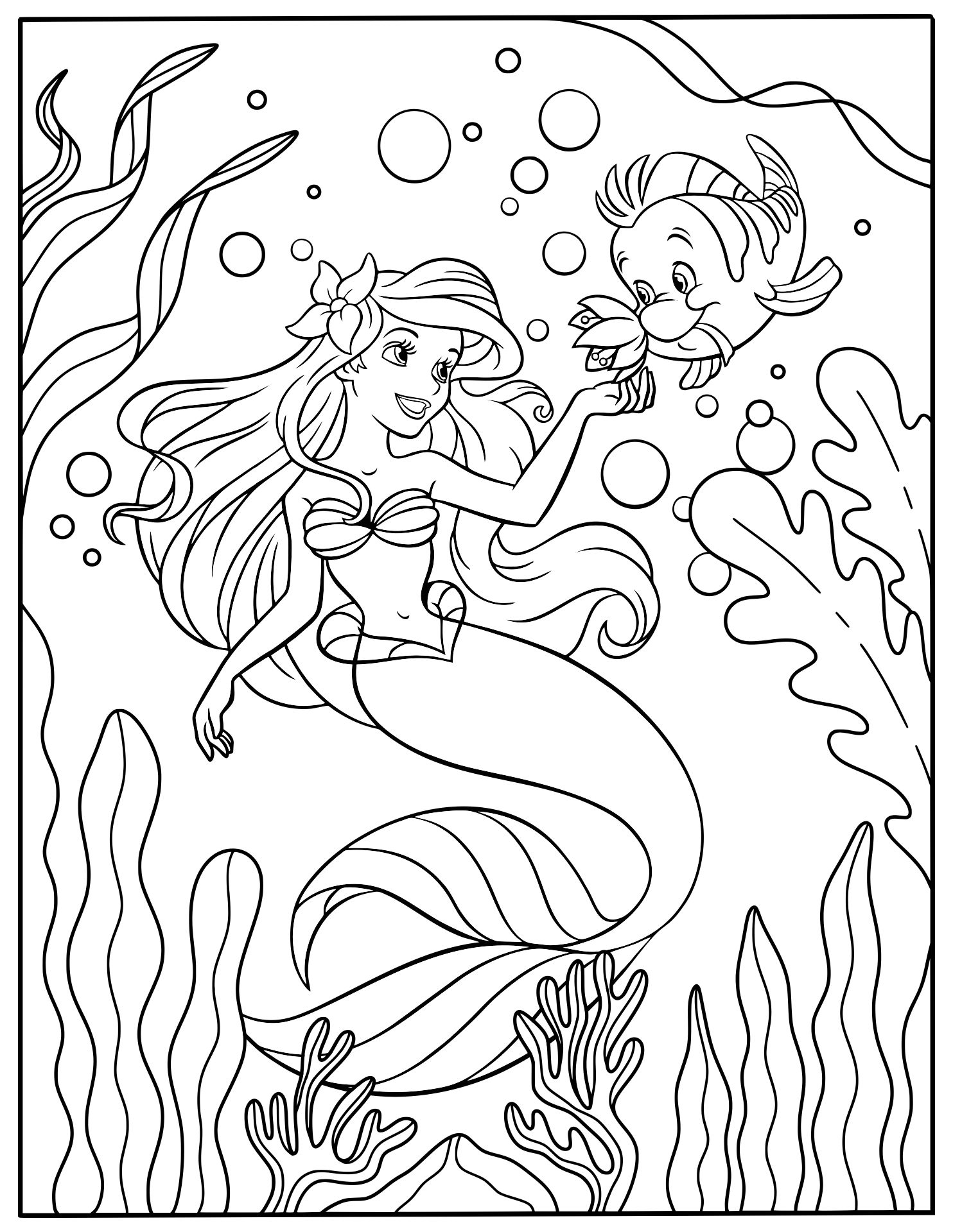 87 Disney Printable Coloring Pages: Magical Coloring Fun 66