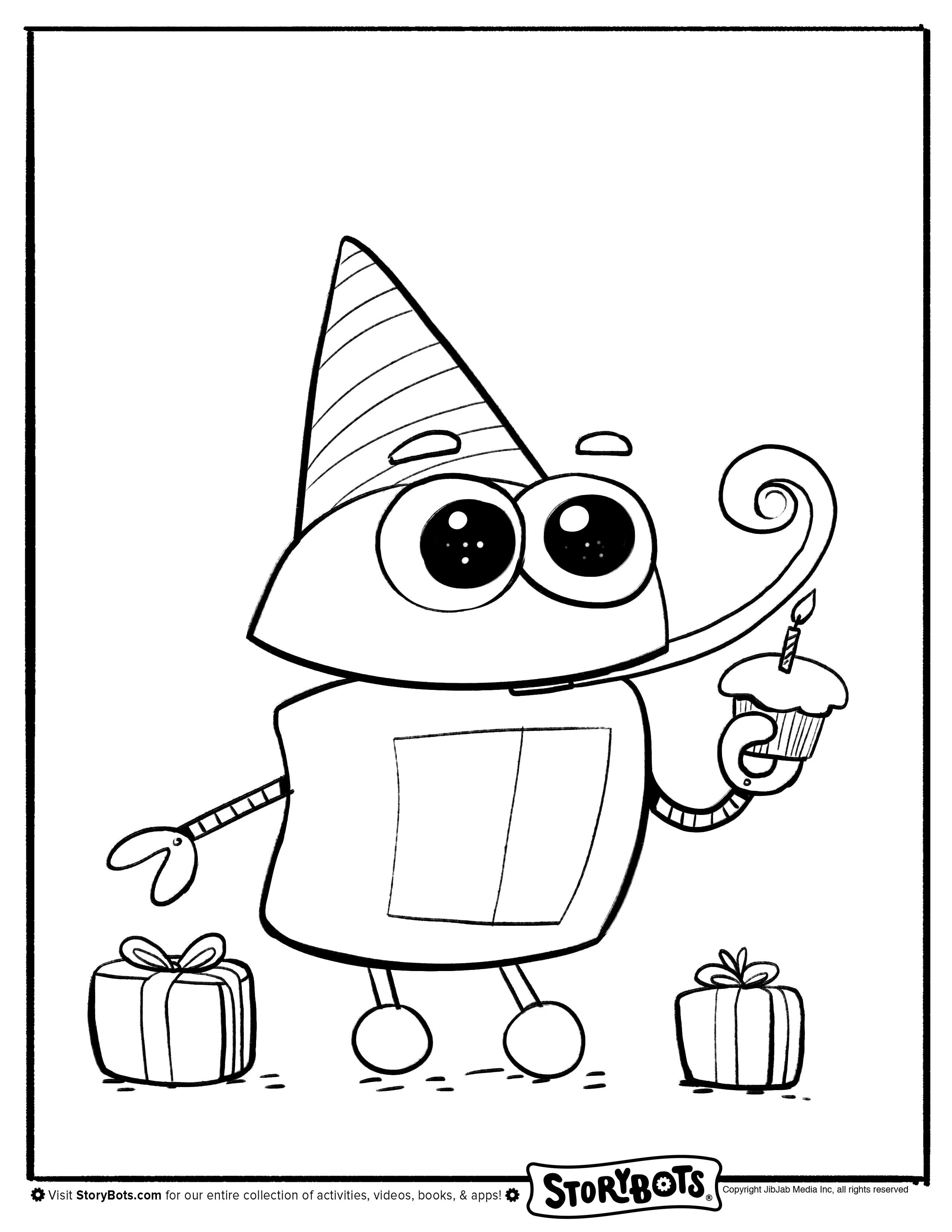 91 Storybots Coloring Pages Printable 26