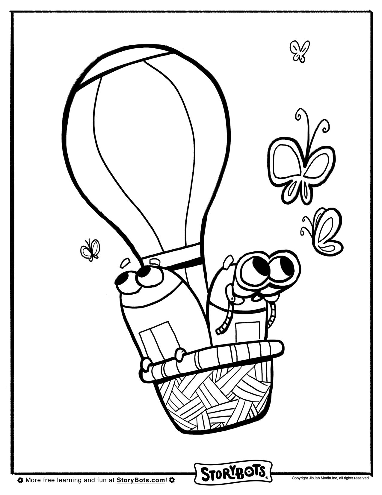 storybots coloring pages printable jpg