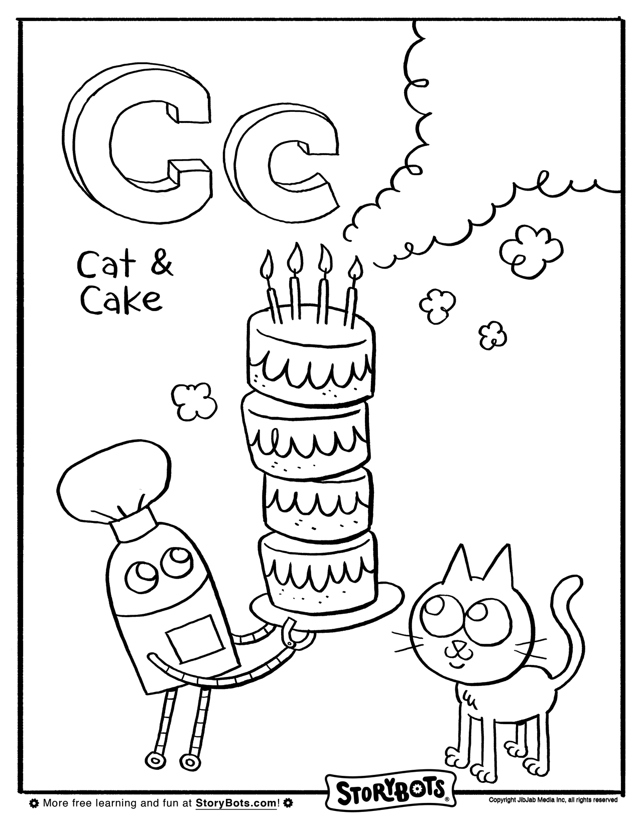 storybots coloring pages printable jpg