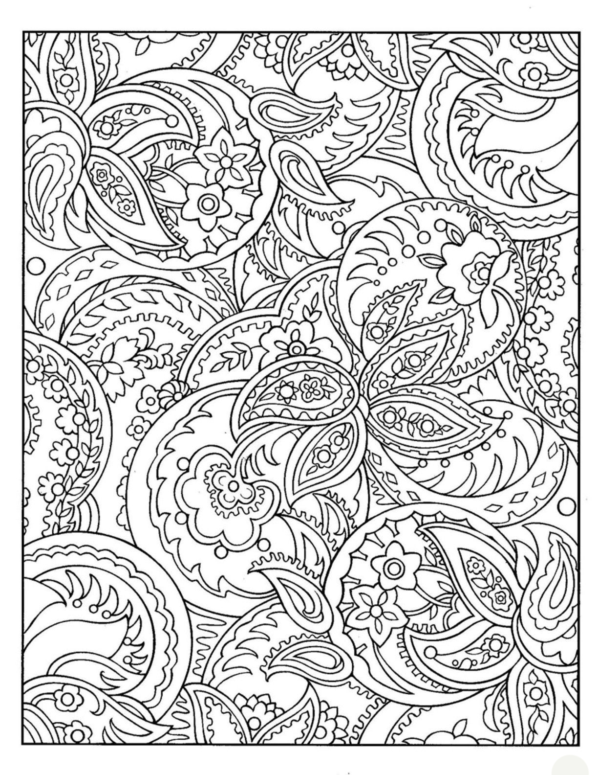 101 Pattern Coloring Pages Printable 1