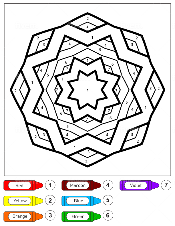 101 Pattern Coloring Pages Printable 12