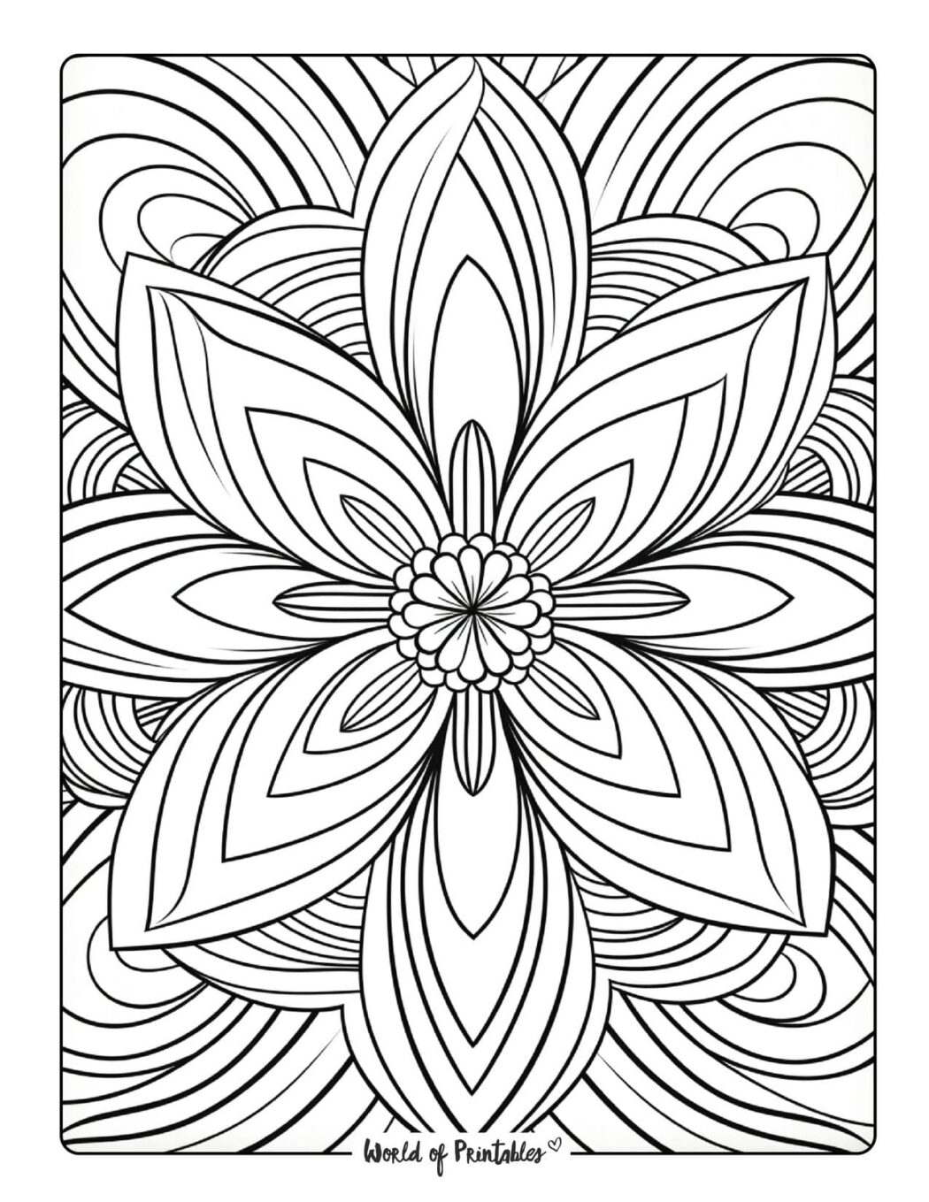 101 Pattern Coloring Pages Printable 16