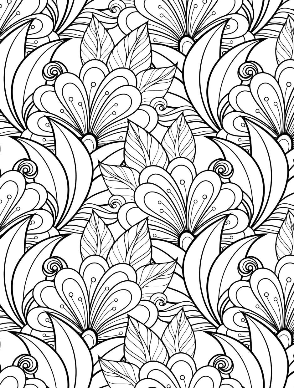 101 Pattern Coloring Pages Printable 17