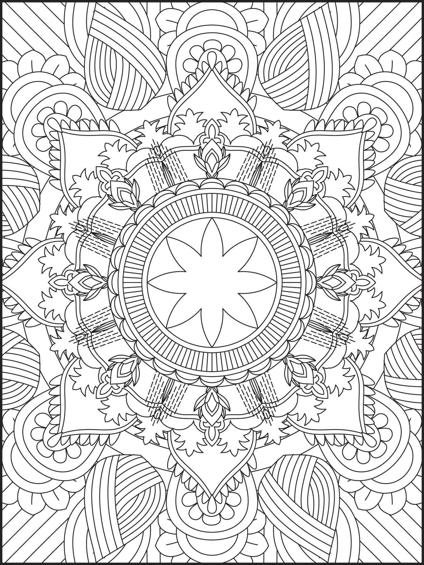 101 Pattern Coloring Pages Printable 20