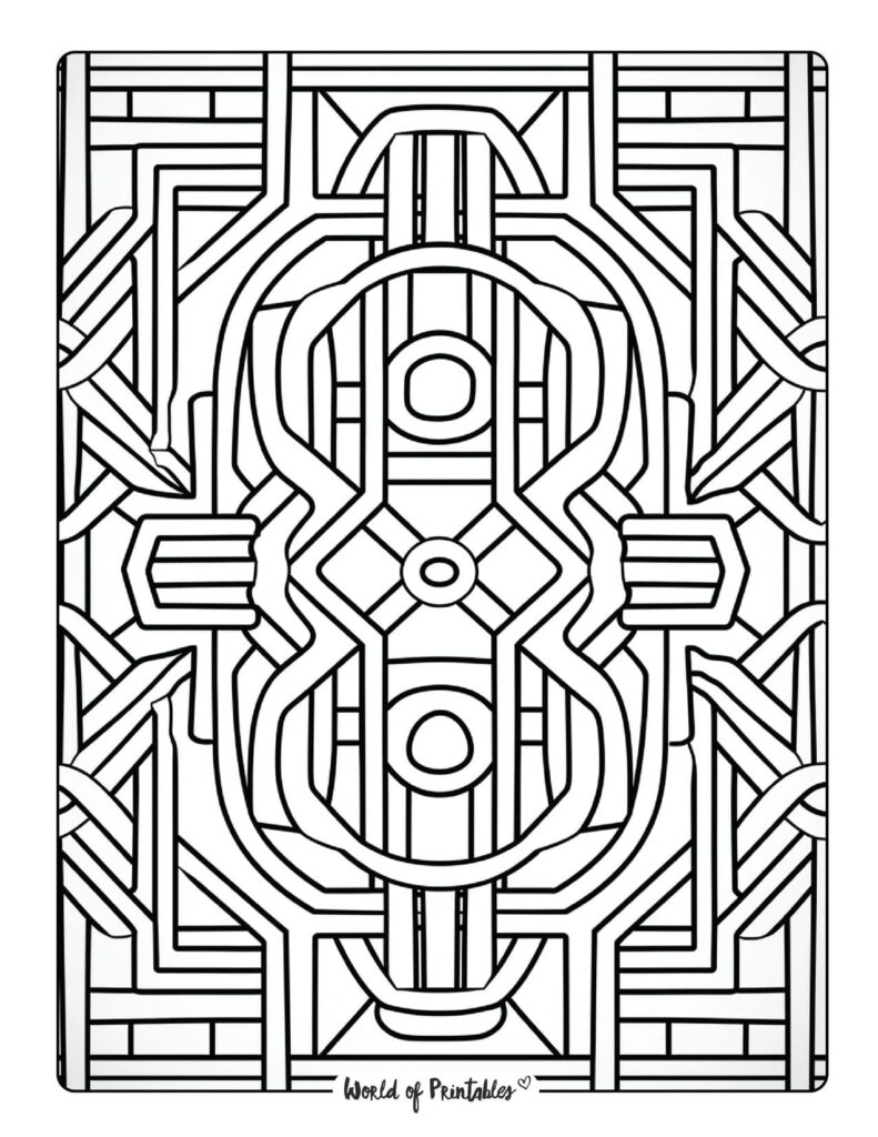 101 Pattern Coloring Pages Printable 31