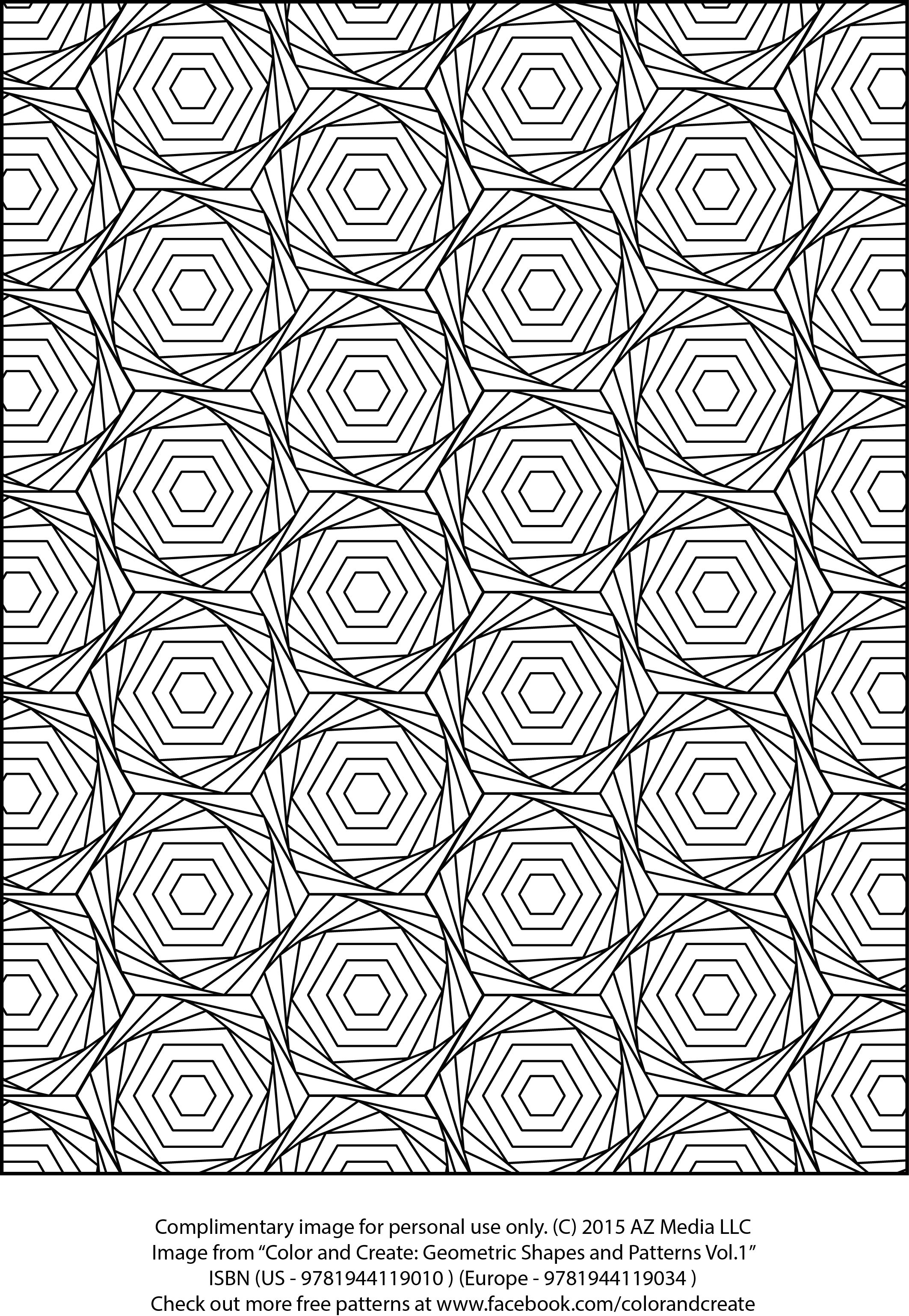 101 Pattern Coloring Pages Printable 33