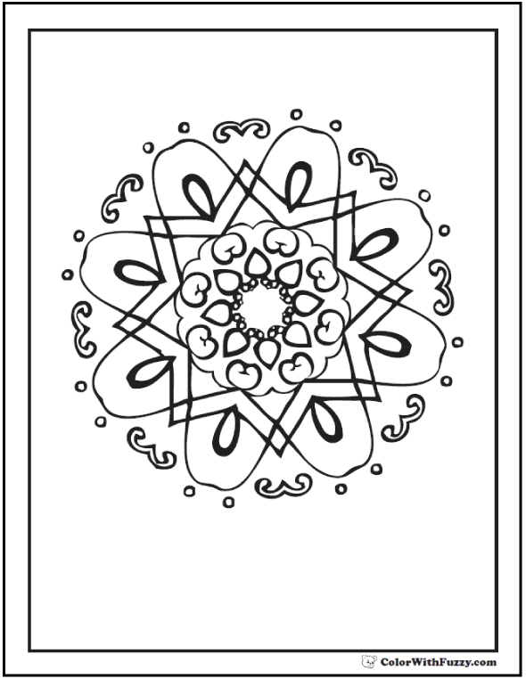 pattern coloring pages printable jpg