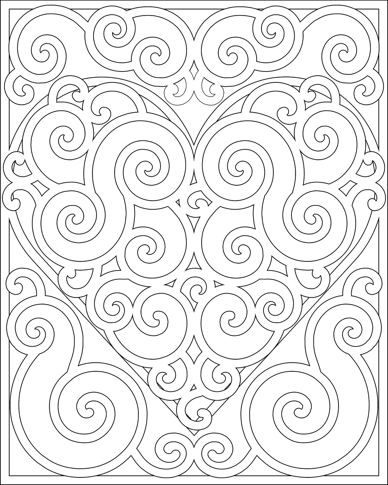 101 Pattern Coloring Pages Printable 37