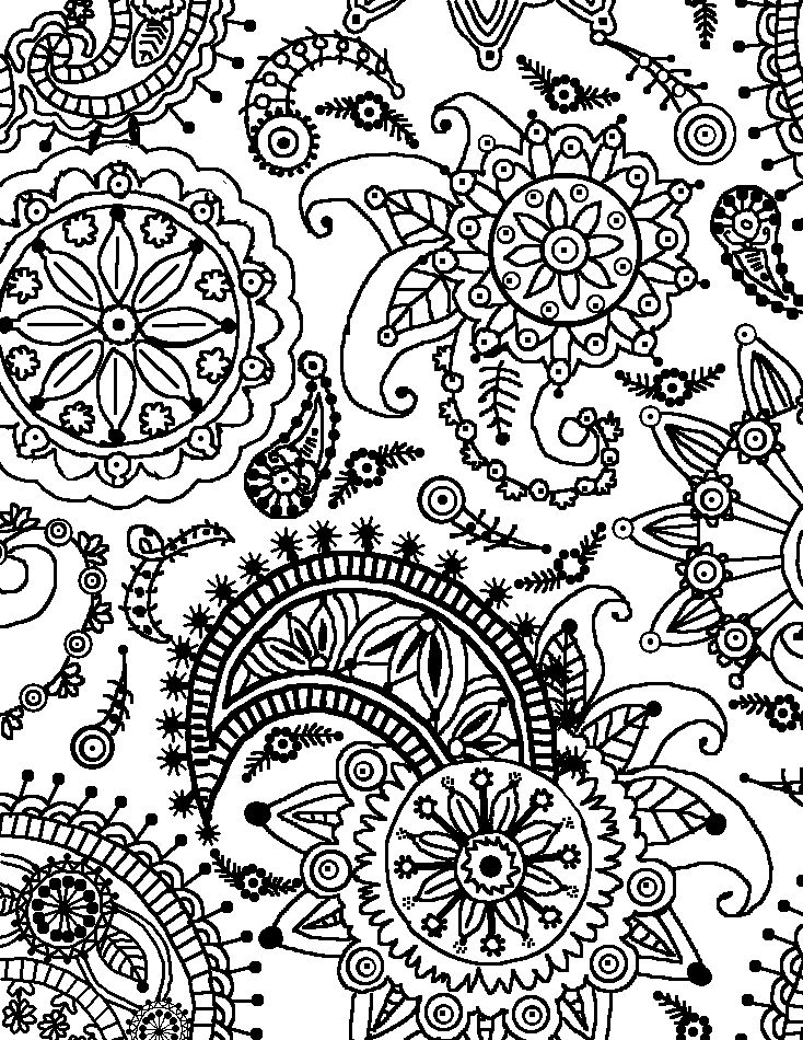 pattern coloring pages printable jpg