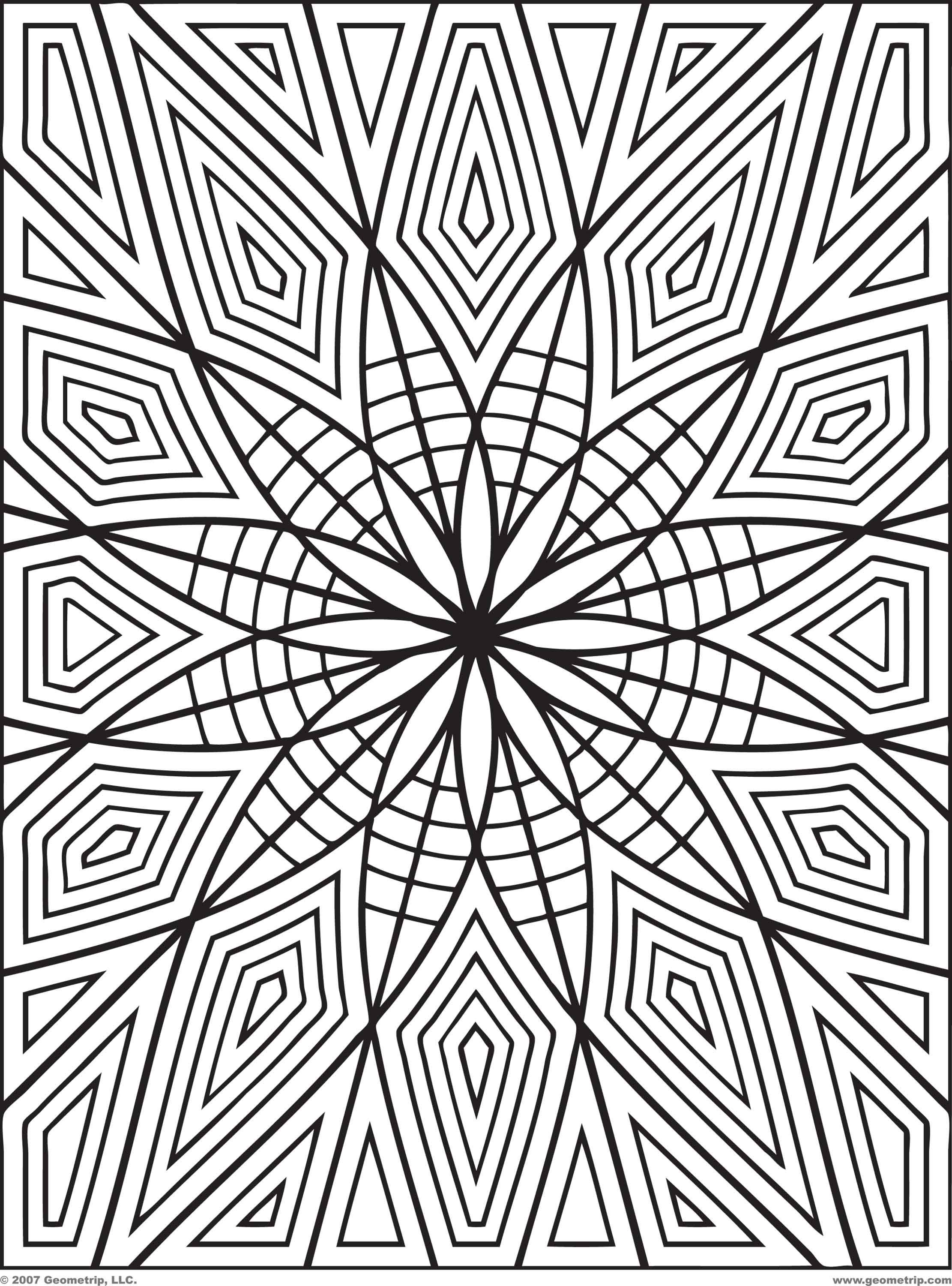 101 Pattern Coloring Pages Printable 43