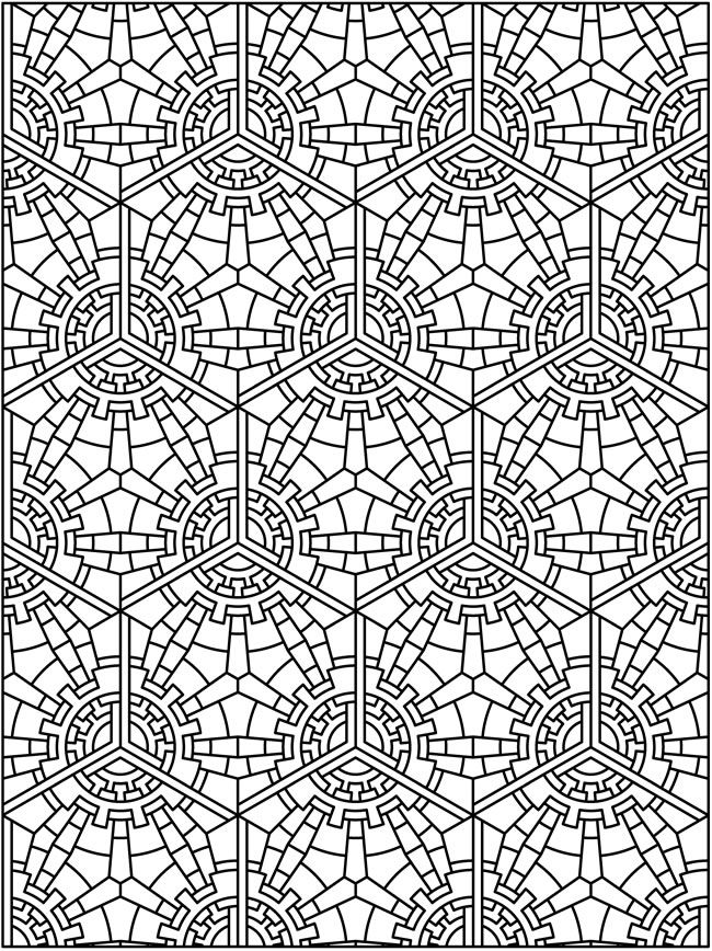 101 Pattern Coloring Pages Printable 46