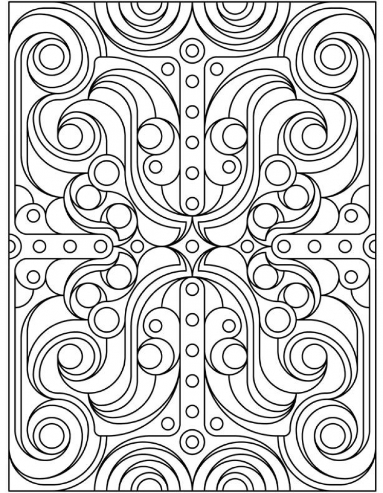 101 Pattern Coloring Pages Printable 49