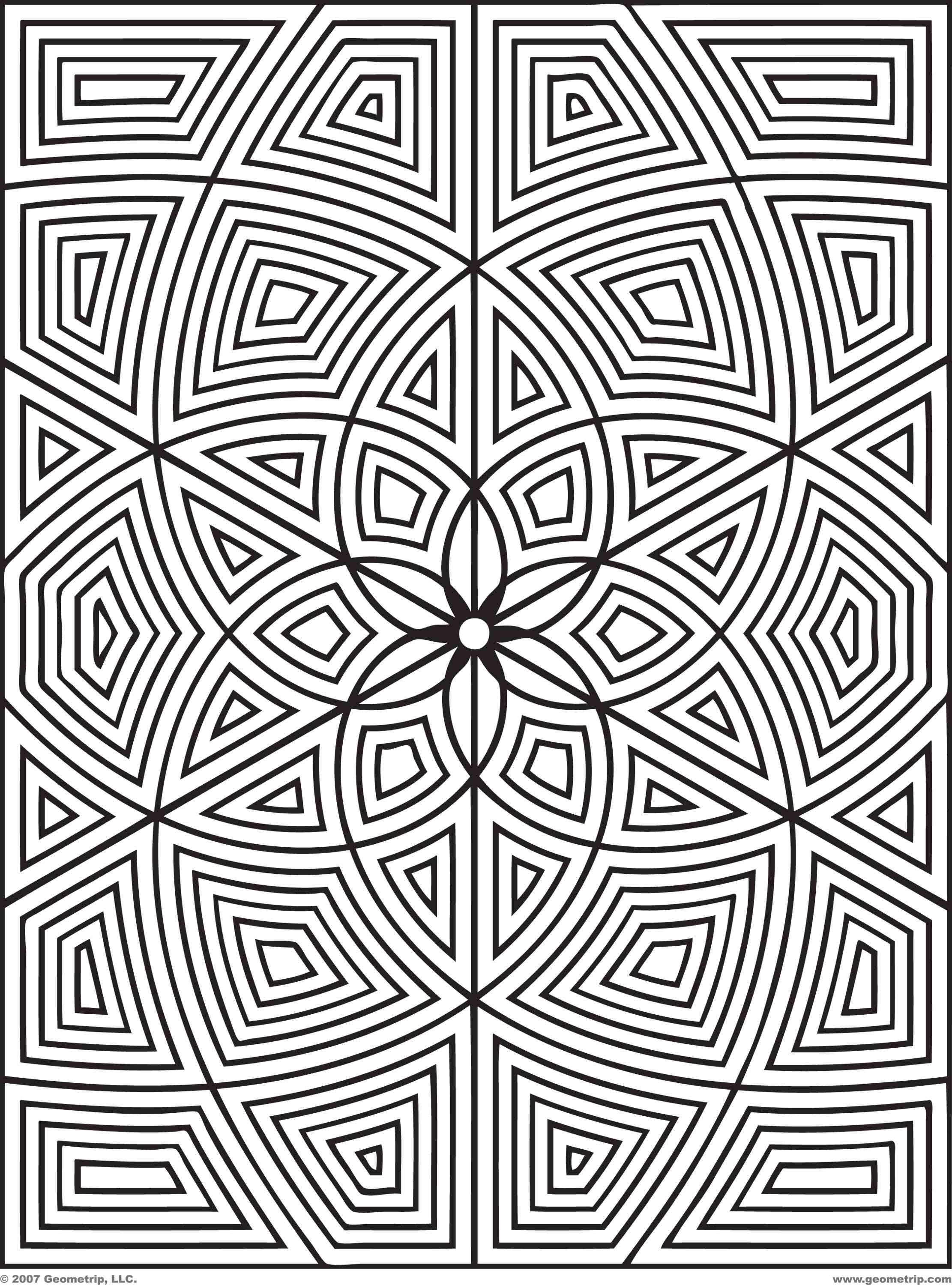 101 Pattern Coloring Pages Printable 51