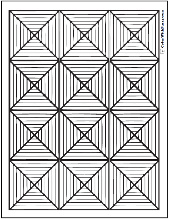 101 Pattern Coloring Pages Printable 75