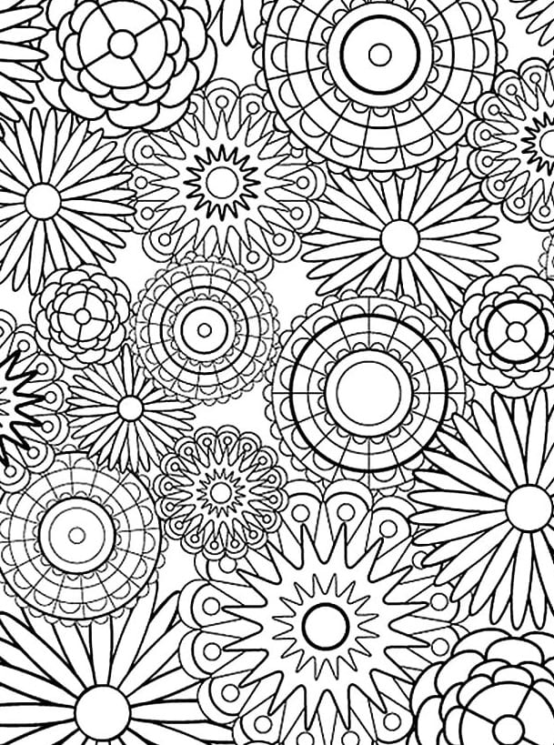 101 Pattern Coloring Pages Printable 77