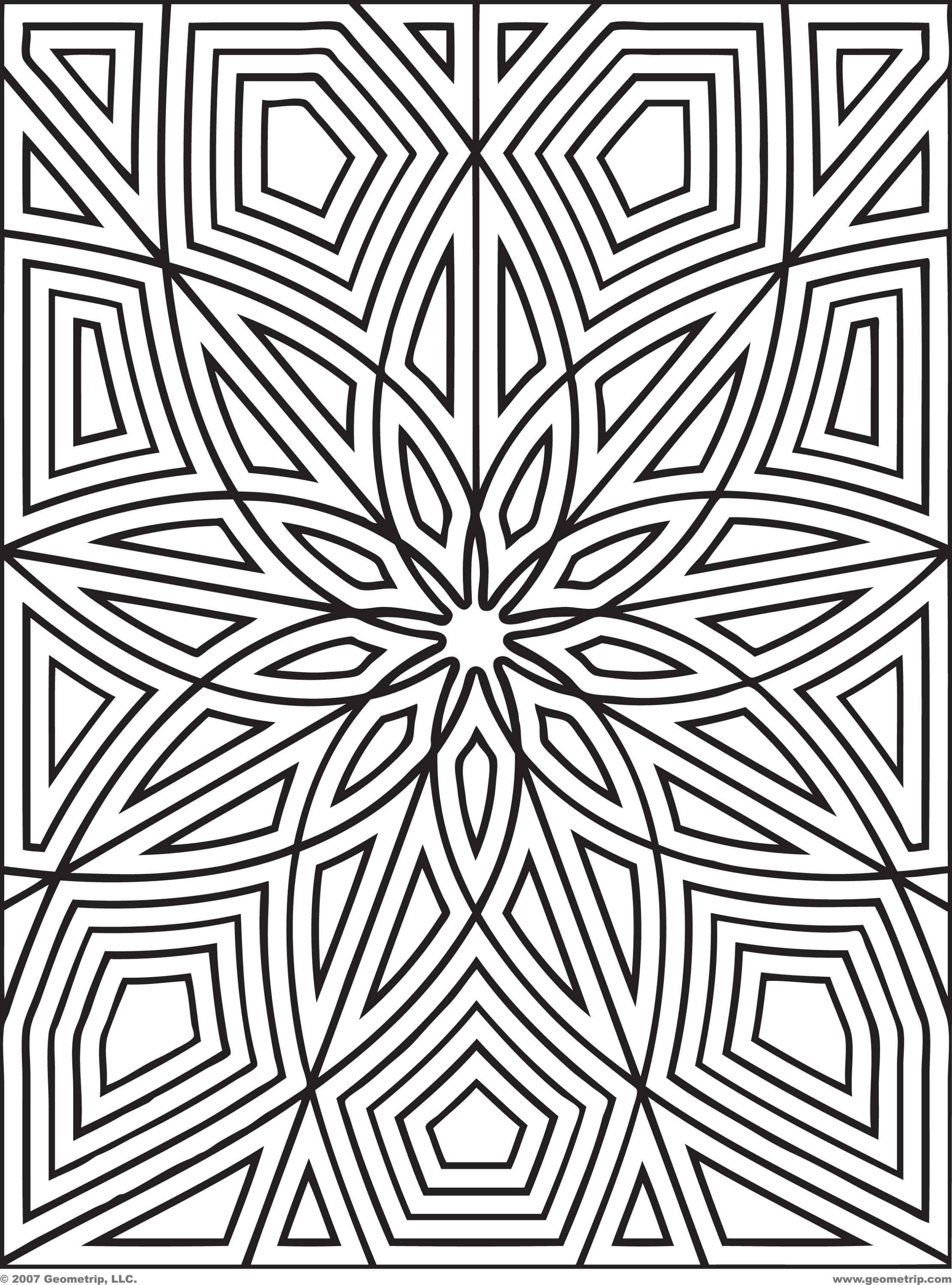 101 Pattern Coloring Pages Printable 81