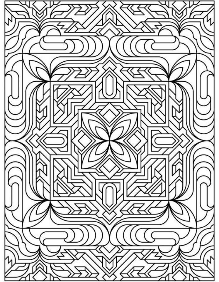 pattern coloring pages printable jpg