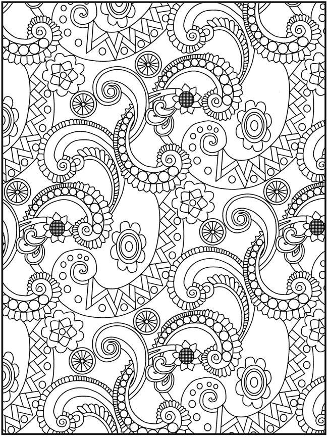 101 Pattern Coloring Pages Printable 91