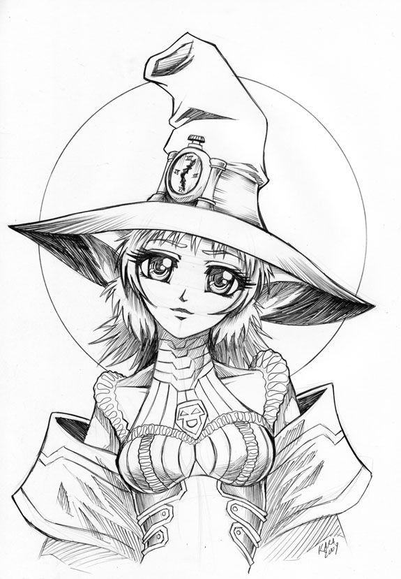 104 Witch Coloring Pages for Kids Printable 43