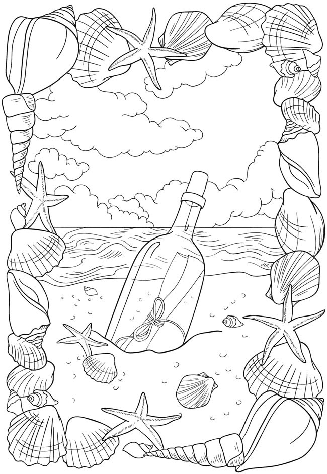 beach coloring pages printable jpg