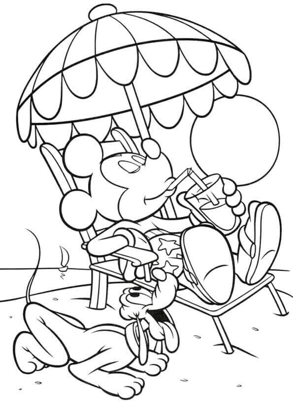 108 Beach Coloring Pages Printable 58