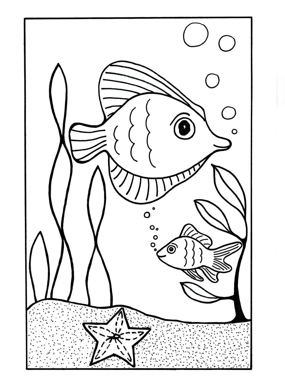 108 Beach Coloring Pages Printable 59