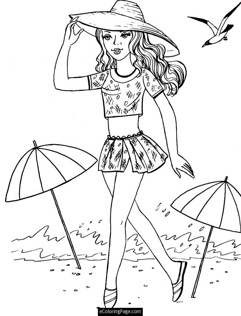 108 Beach Coloring Pages Printable 91