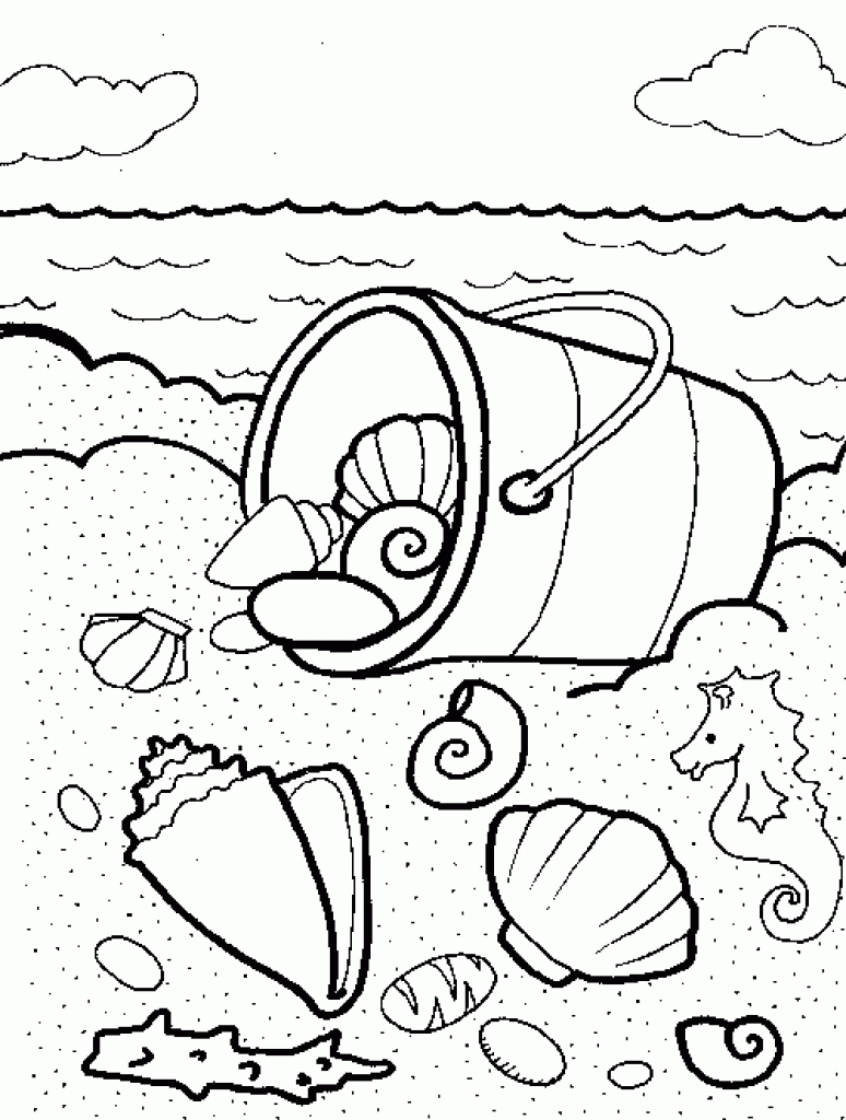 beach coloring pages printable jpg