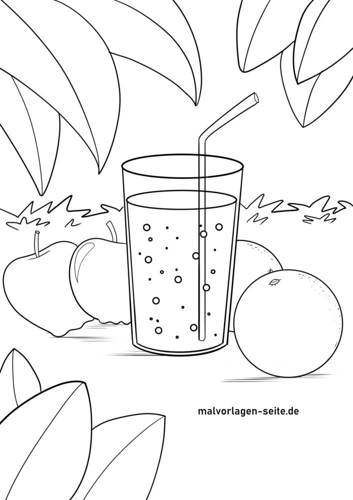 110 Juice Coloring Pages Printable 18