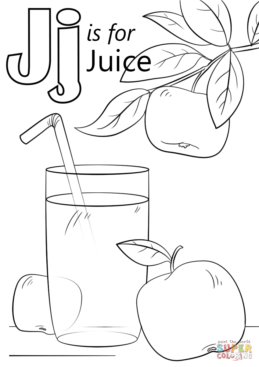 110 Juice Coloring Pages Printable 49