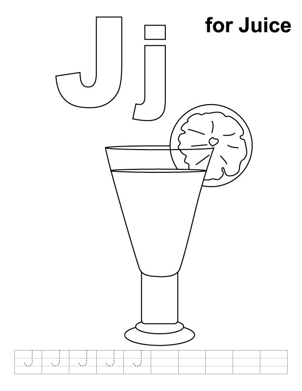 110 Juice Coloring Pages Printable 78