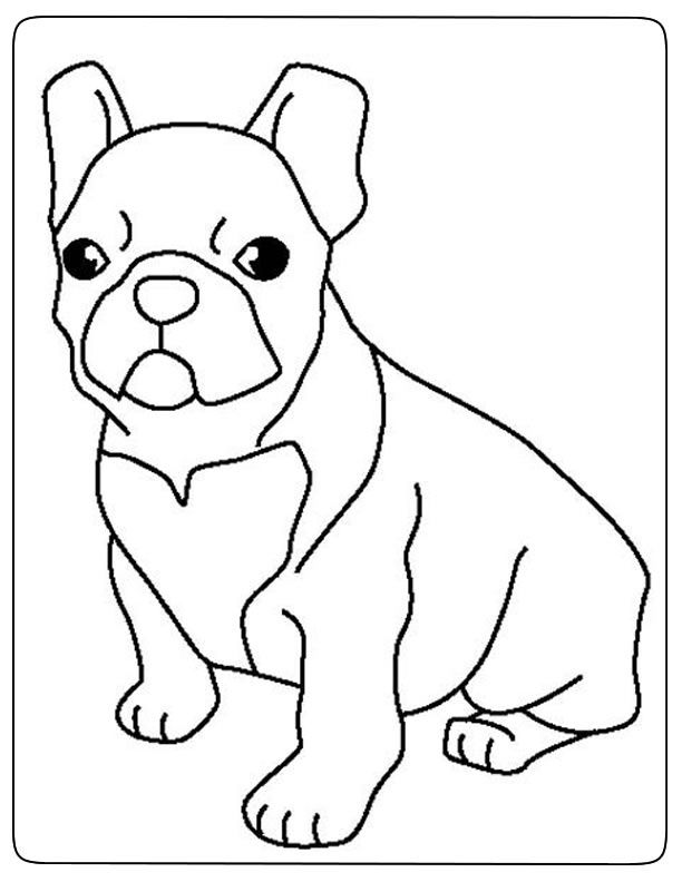 112 French Bulldog Coloring Pages Printable 36