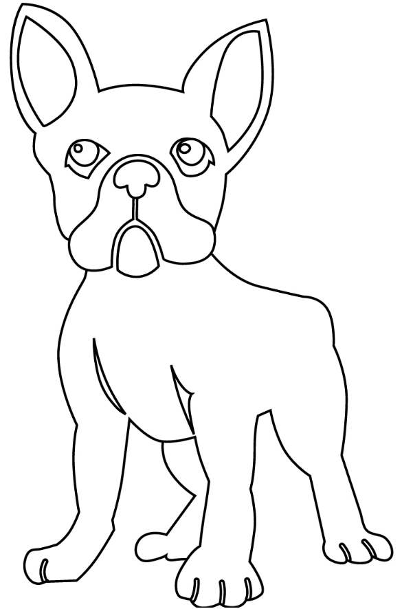 112 French Bulldog Coloring Pages Printable 37