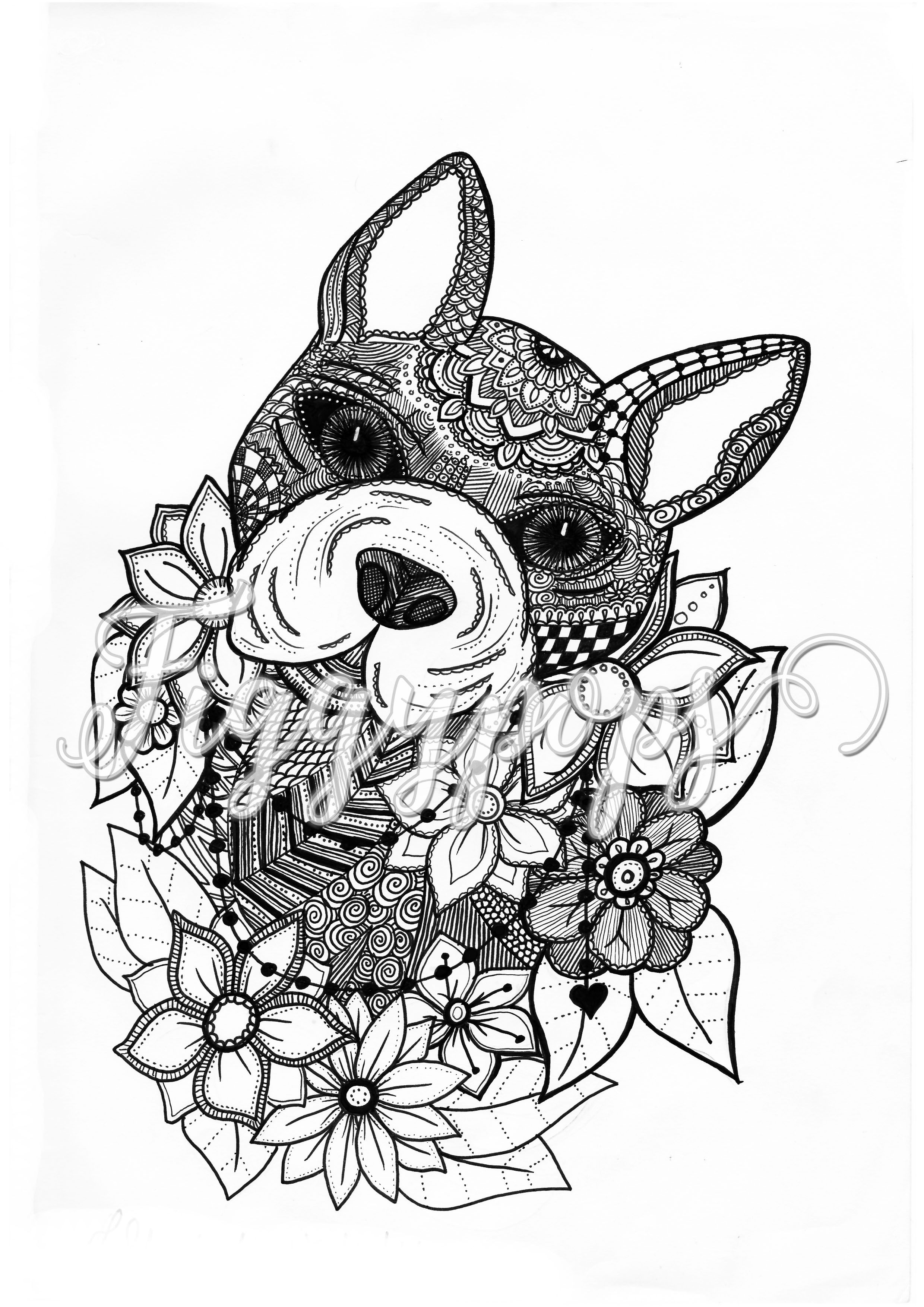 112 French Bulldog Coloring Pages Printable 57