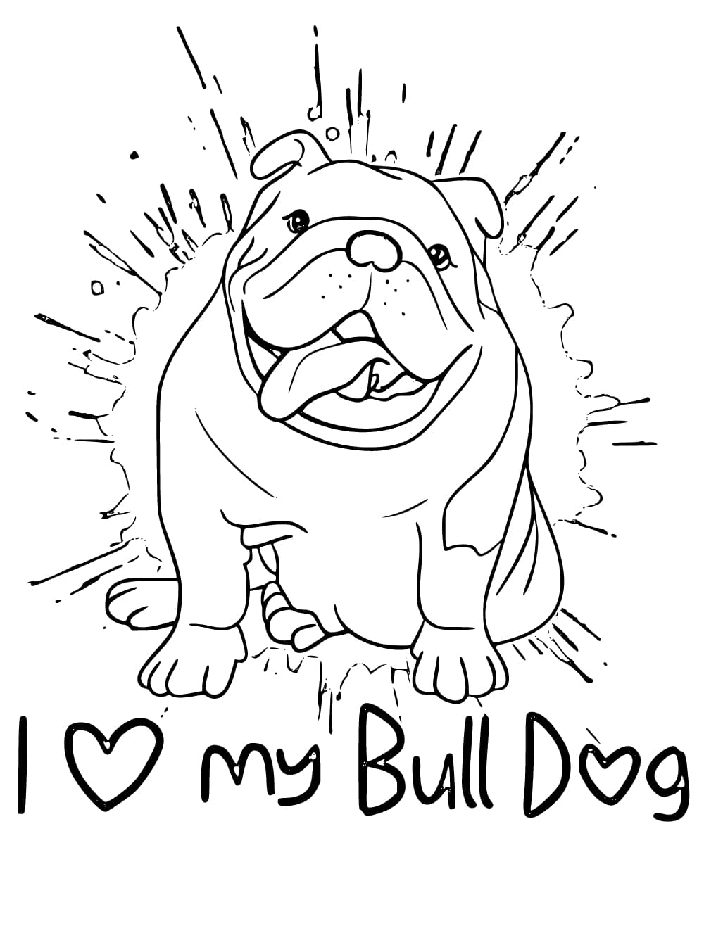 112 French Bulldog Coloring Pages Printable 68