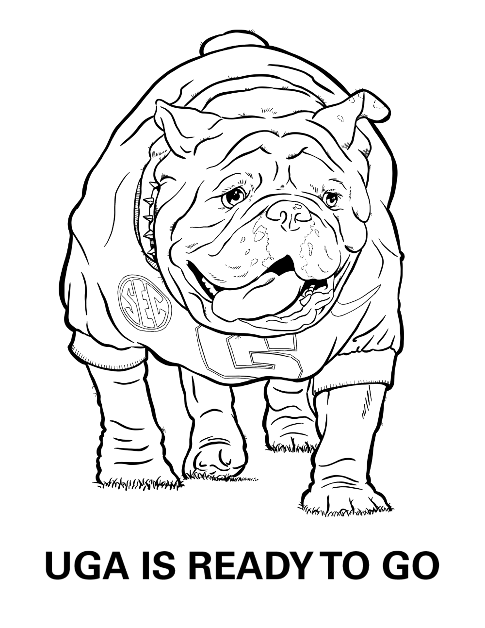 112 French Bulldog Coloring Pages Printable 8