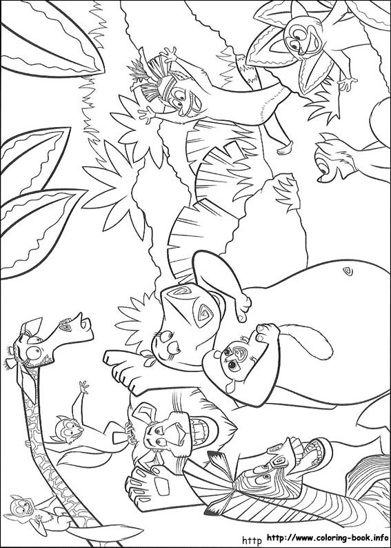 jungle coloring pages printable jpg