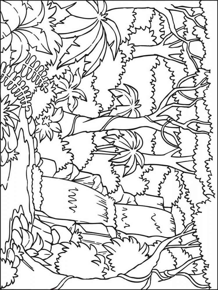 jungle coloring pages printable jpg